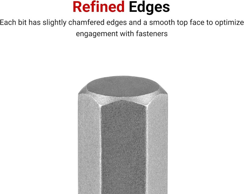 Tekton 1/4 Inch Drive x 9/64 Inch Long Hex Bit Socket | SHB02301 - Image 2